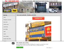 Tablet Screenshot of finchleylocksmiths.com